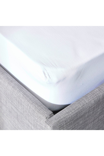 Home Box Ballina Solid Cotton Super King Fitted Sheet - 200x200+33 cm