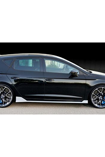 NamTuning Seat Leon Mk3 Marşpiyel L Dizayn Yan Ek Parlak Siyah