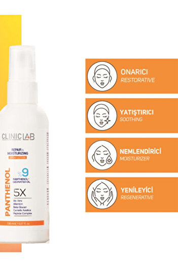 Cliniclab Clinic Lab Panthenol 9% Sensitive Skin Repair and Moisturizing Lotion 150ml