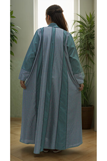 Generic Darker linen abaya