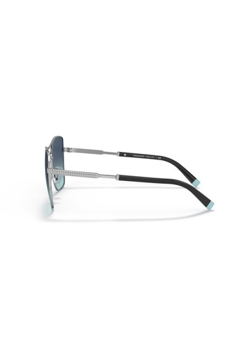 Vogue Tiffany Woman Square Sunglasses- Tf 3084 - Lense Size:59mm - Silver