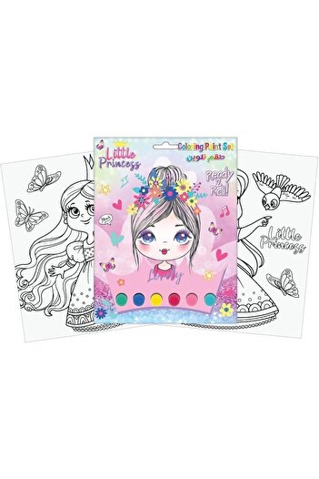 Rainbow Max LITTLE PRINCESS- Number Pattern Coloring Kit