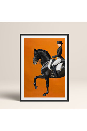 HOMEPACK Tekli Ahşap Çerçeveli Tablo Tek Parça Poster Tablo TK/1061