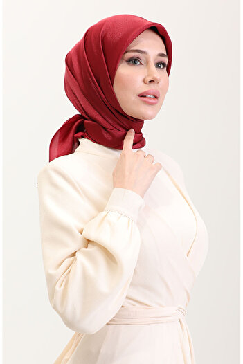 sefamerve Crystal Scarf Claret Red 81079-25