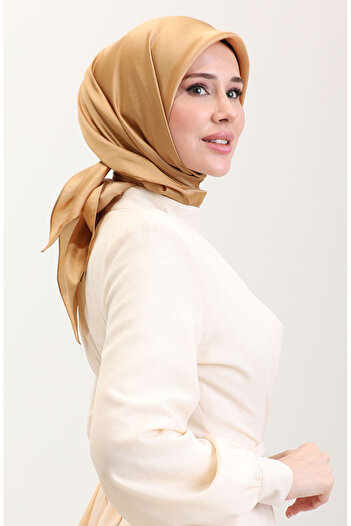 sefamerve Crystal Scarf Mustard 81079-28