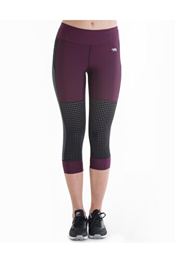 Running Bare High Rise Capri Sports Leggings