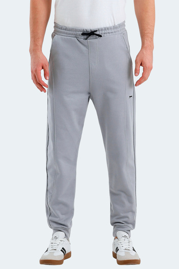 Slazenger Ανδρικό στενό παντελόνι NACIO σε γκρι χρώμα με τσέπες