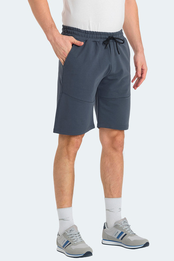 Slazenger KETUT IN Erkek Cepli Fıtness Koyu Gri Şort