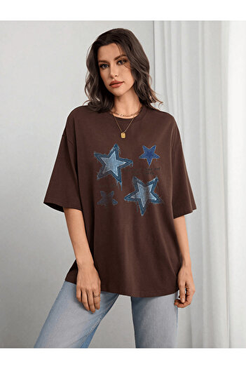 uyguntarz Unisex Eternal Light Printed Design Tshirt