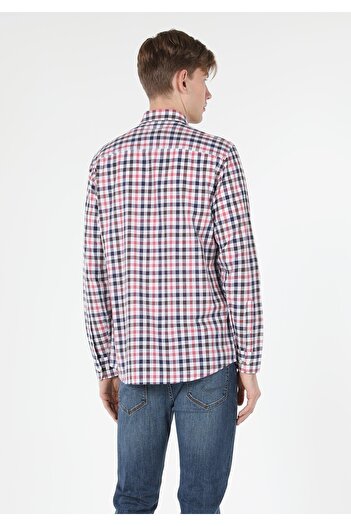 Colin's Regular Fit Shirt Neck Men's Multicolor Long Sleeve Shirt