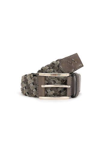 Hemington Handmade Knitted Medium Gray Belt