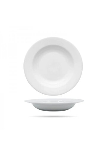 Stalgast Set of 6 porcelain deep plates, Kaszub, 23 cm