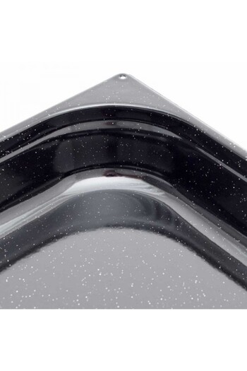 Stalgast Enamelled steel gastronorm tray, GN 2/1, 65 mm height, 650x530x65 mm