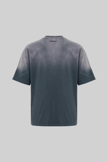 Machinist Ανδρικό μπλουζάκι Mchnst Washable Oversize Ghost