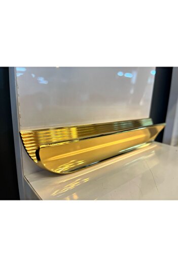 Emaks Etna Metal Handle 128mm Gold Cabinet Door Modern Tv Unit Drawer Furniture Bedside Table