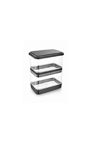 ASUDE Asd061 2-Piece Corner Crystal Storage Container