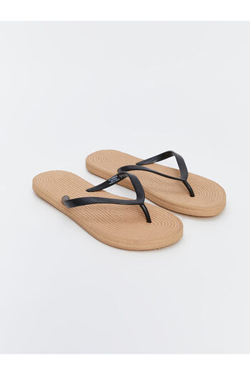 LC Waikiki Lcw Steps Brown Flip Flops Women's Beach Slippers