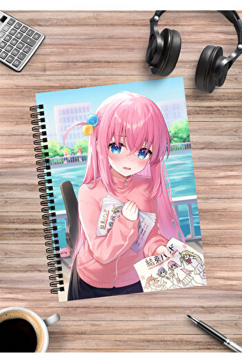 mertfigur Bochi the Rock Anime Spiral Notebook A5 (50 Sheets)