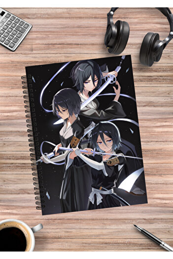 mertfigur Bleach Anime Spiral Notebook A5 (50 Sheets)