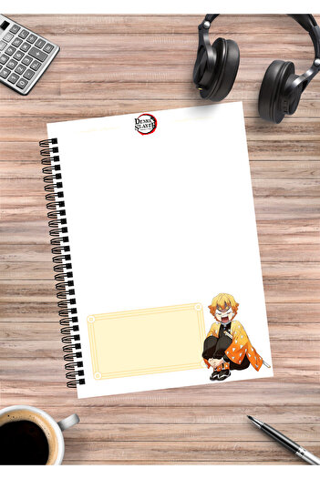 mertfigur Demon Slayer Anime Spiral Notebook A5 (50 Sheets)