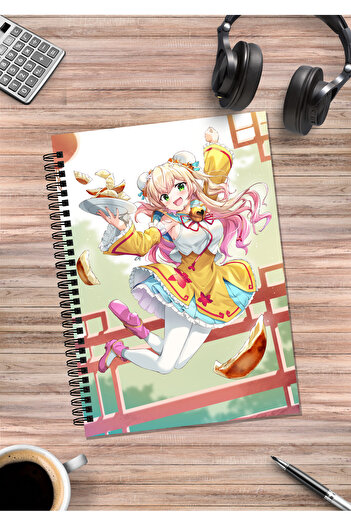 mertfigur Hololive Vtuber Anime Spiral Notebook A5 (50Sheets)
