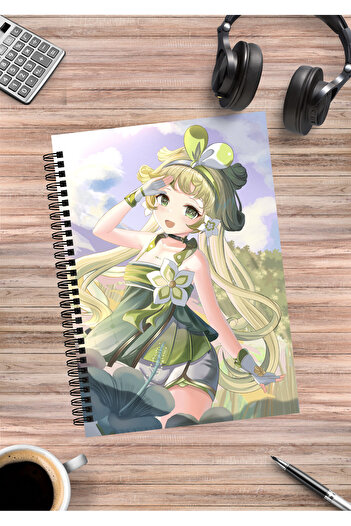 mertfigur Wuthering Waves Anime Spiral Notebook A5 (50 Sheets)