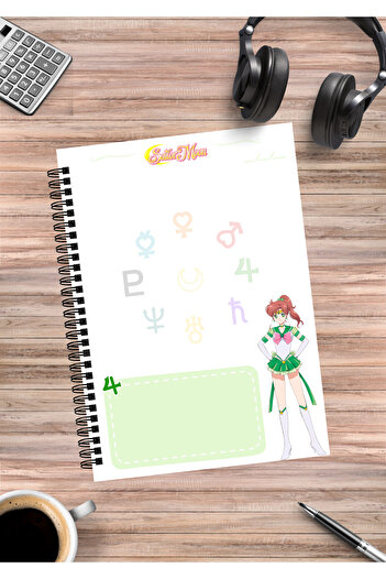 mertfigur Sailor Moon Anime Spiral Notebook A5 (50 Sheets)