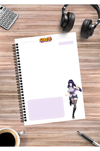mertfigur Naruto Anime Spiral Notebook A5 (50Pages)