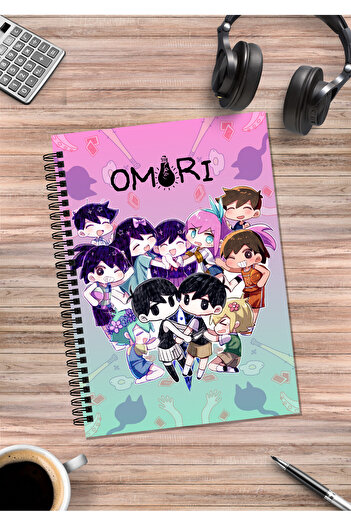 mertfigur Omori Anime Spiral Notebook A5 (50Sheets)