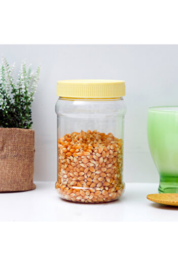 ROYALFORD Round Air-Tight PET Jar, 750ml Plastic Container, RF11096