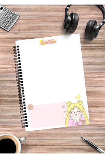 mertfigur Sailor Moon Anime Spiral Notebook A5 (50 Sheets)