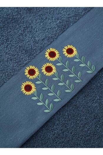 KİRAZHOME Рушник Sunflower Pamuklu Indigo (70x140)