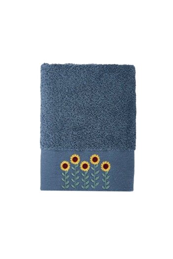 KİRAZHOME Рушник Sunflower Pamuklu Indigo (70x140)