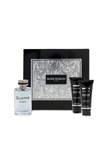 Boucheron Quatre Pour Homme Set By Boucheron EDT - 3 Pieces