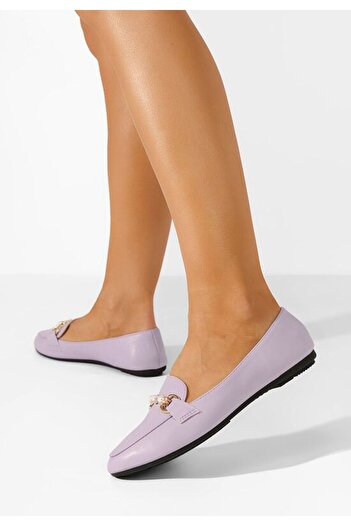 B T Shoes Mocasini dama eleganti Nadia mov