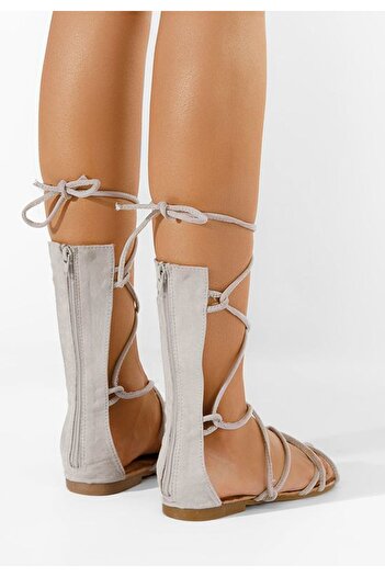 B T Shoes Sandale gladiator Judia gri