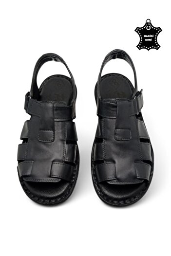 MAGIC SHOES Genuine Leather Orthopedic Men's Sandals