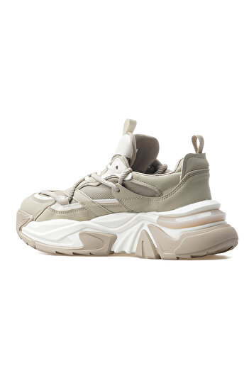 Lufian Kate Kadın Sneaker Günlük Ayakkabı 25y 122230015 Z Bej