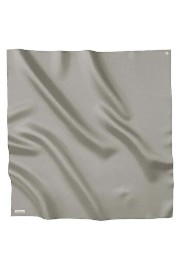 Armine Solid Color Silk Scarf - Adre-07 - Tivil - Mink