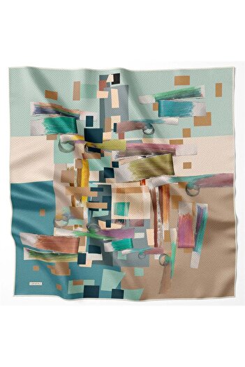 Armine Silk Scarf - 8727D-34 - Sura