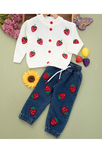 SANTRALBEBE Girl's Trousers Suit