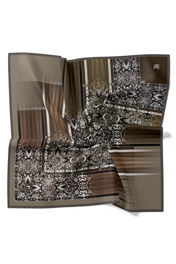 Levidor Ethnic Pattern Sparkling Crystal Scarf