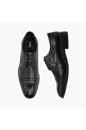 LBL by Shoexpress Solid Lace-Up Derby Shoes