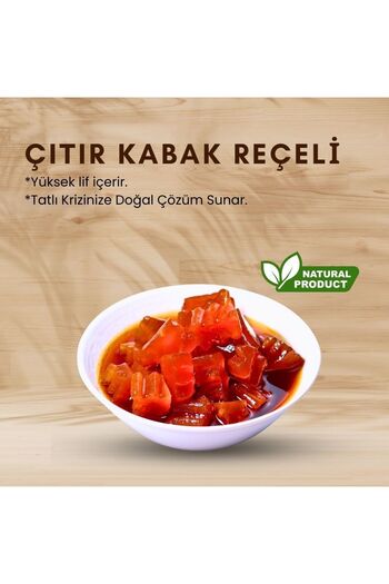 DOĞAMDAN Çıtır Kabak Reçeli 800 gr