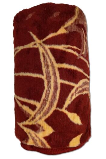 Başaran tekstil Plush Double Butler Blanket,