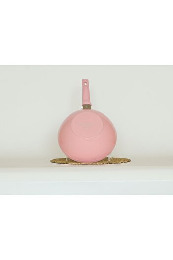 Bonera 24 Cm Gül Kurusu Wok Tava