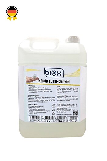 Bioxi Foam Hand Soap 5 Liters |   White Soap Scented Economical and Hygienic Practical Solution for Cleaning