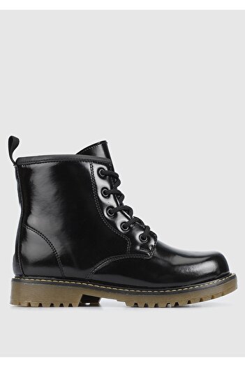 Kiddo Girl's Black Boots