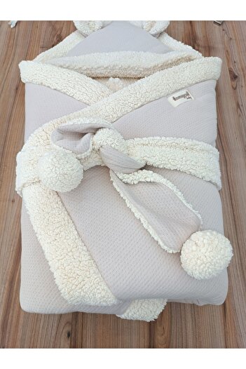 Tomuycuk 100% Cotton Natural Organic Personality Blanket - Newborn Blanket, for Hospital Exit
