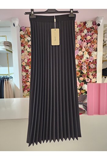 SEÇİL Seçil Women's Black Pleated Skirt